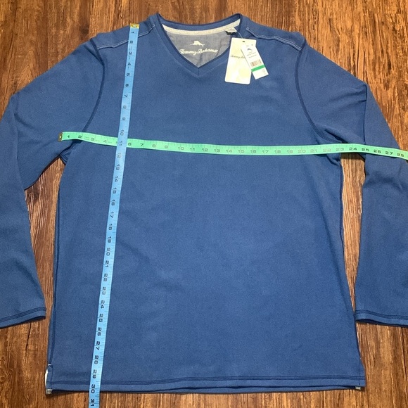 NWT Tommy Bahama V Neck Shirt Golf Pullover Men’s Large NWT - Picture 4 of 8